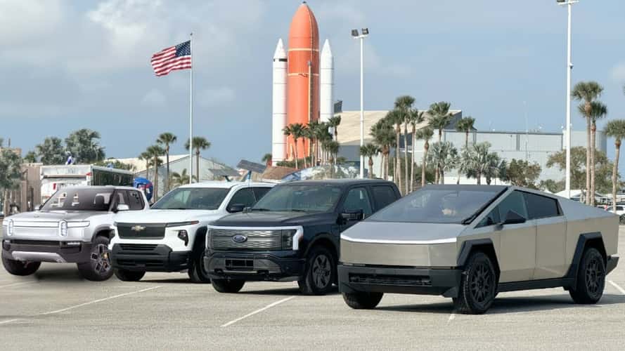 Four Electric Pickup Trucks Drove Coast-To-Coast. Here's How They Stack Up