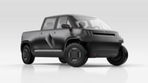 Telo electric truck front three quarter